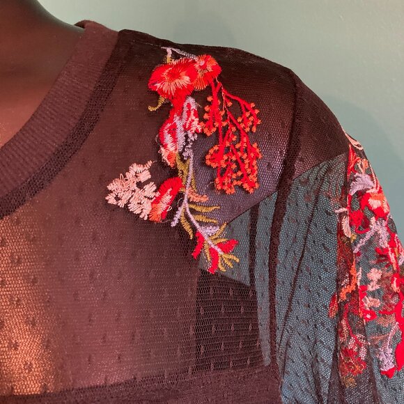 Torrid Mesh Top (altered) - Picture 2 of 4